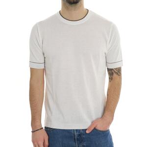 T-SHIRT IN MAGLIA RETOIS LATTE